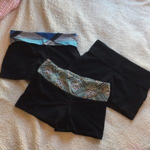 Yoga shorts bundle